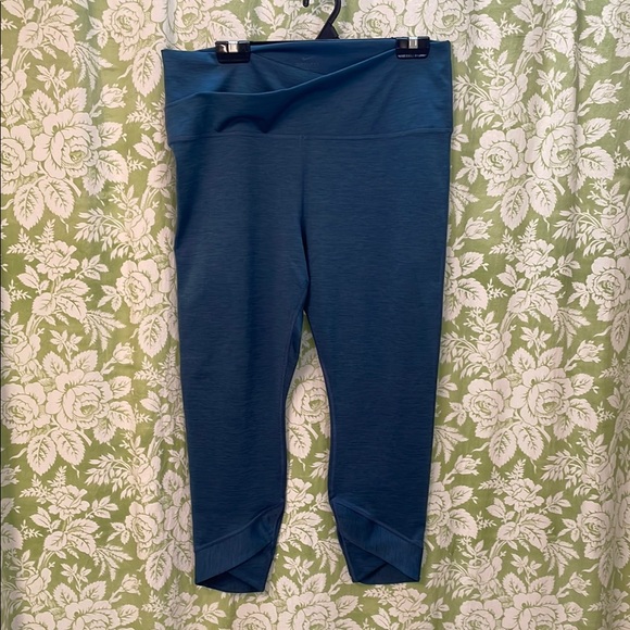 NWOT - Nike Dri-Fit Blue Yoga Tights - Picture 2 of 9